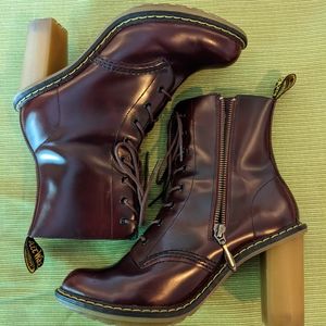 Dr. Martin Sadie lace up Heels